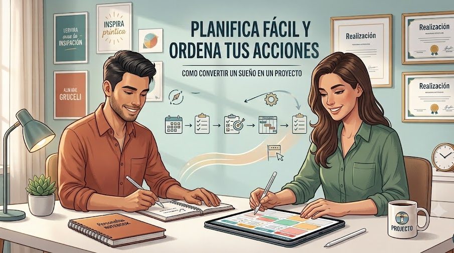 PLANIFICA FÁCIL Y ORDENA TUS ACCIONES (Curso virtual grabado)
