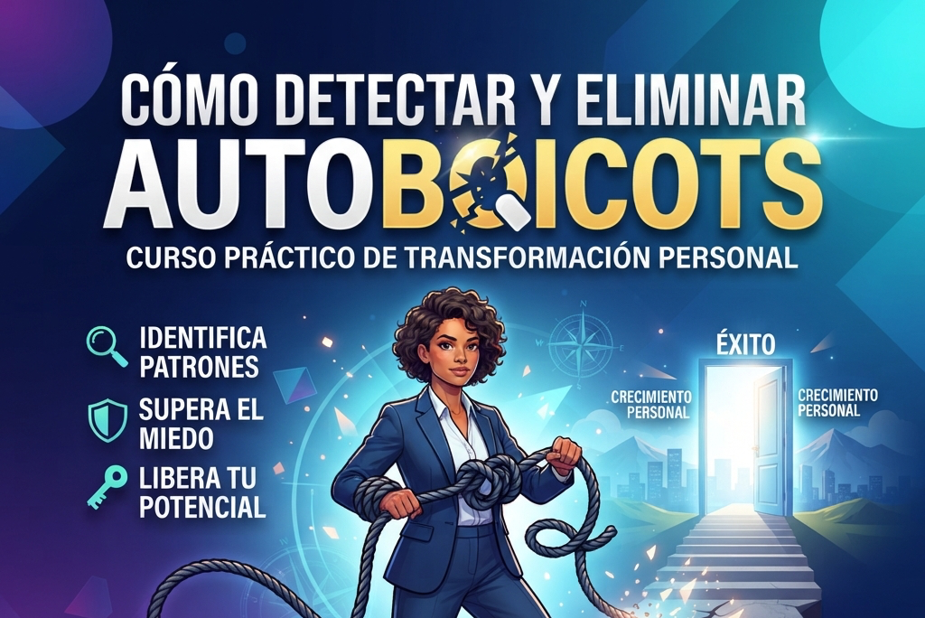 CÓMO DETECTAR Y ELIMINAR AUTOBOICOTS (Curso virtual grabado)