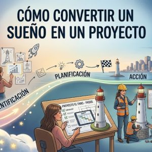 del sueño al proyecto CÓMO CONVERTIR UN SUEÑO EN UN PROYECTO (Curso virtual grabado)