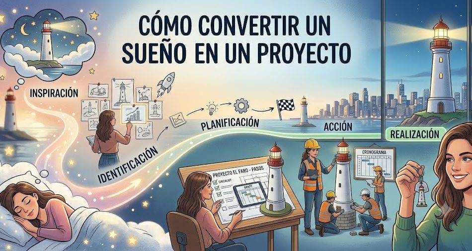 CÓMO CONVERTIR UN SUEÑO EN UN PROYECTO (Curso virtual grabado)