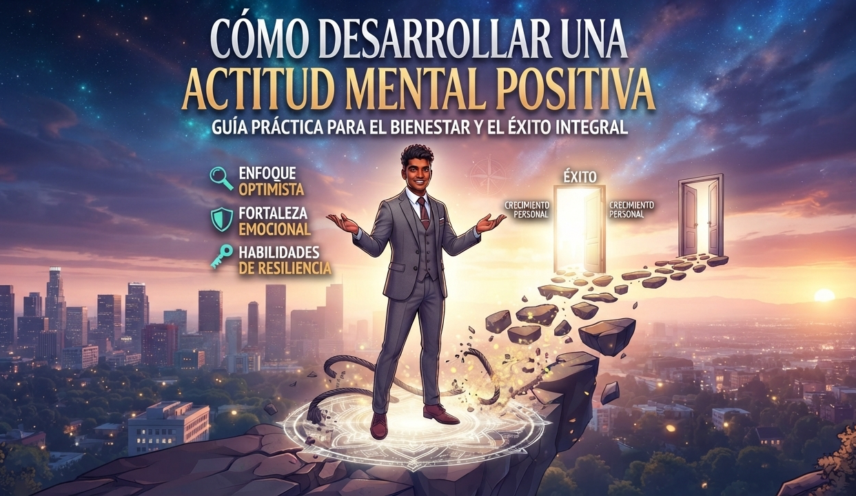 CÓMO DESARROLLAR LA ACTITUD MENTAL POSITIVA (Curso virtual grabado)