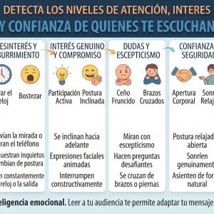 DETECTA LOS NIVELES DE ATENCIÓN, INTERES Y CONFIANZA DE QUIENES TE ESCUCHAN