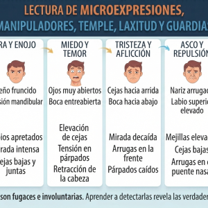 LECTURA DE MICROEXPRESIONES (Curso virtual grabado)