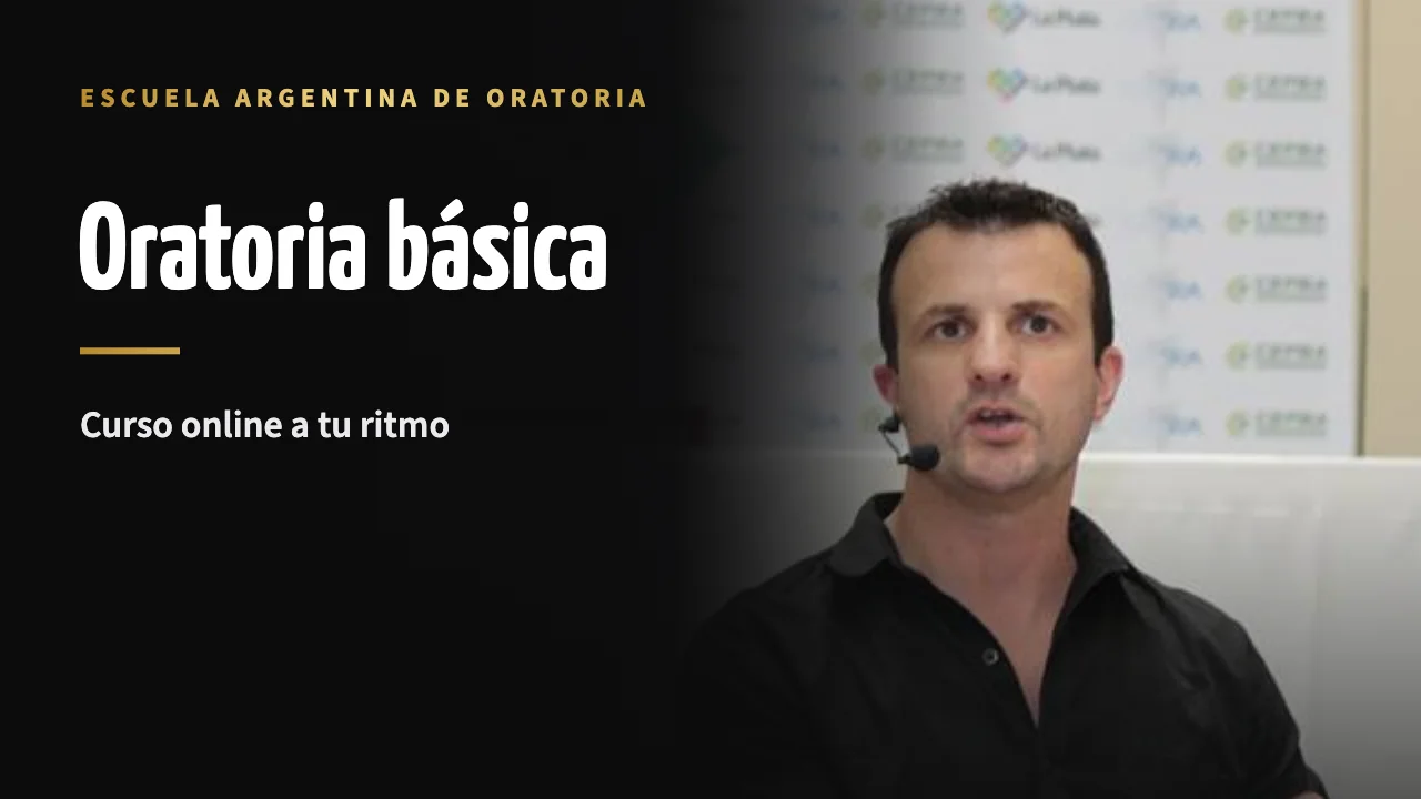ORATORIA BÁSICA (Curso online a tu ritmo)